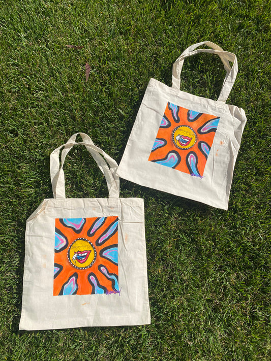 Sun Logo Tote